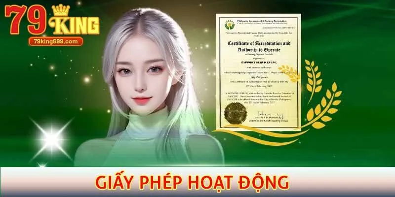 Giấy phép hoạt động